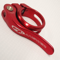 ANSWER Pro 31.8mm Q/R Seat Post Clamp (Red)