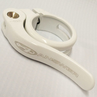 ANSWER Pro 31.8mm Q/R Seat Post Clamp (White)