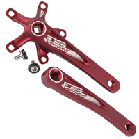 INSIGHT 150mm Cranks Square-Drive 5 Bolt 110bcd (Red)