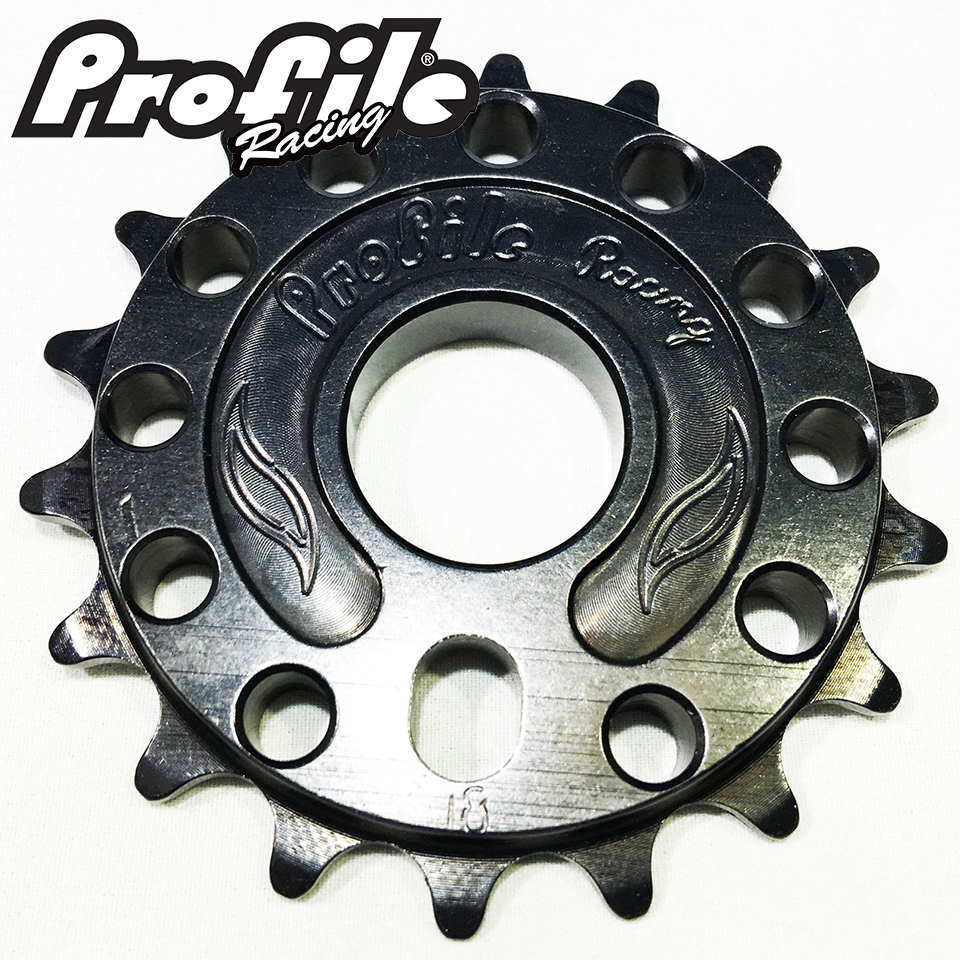 BMX Sprocket Alloy USA Made by PROFILE Imperial 25T Polished