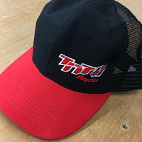 TNT Baseball Embroidered Cap (Red & Black)