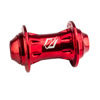 TNT Front 20mm Through Hub 36H (Red Ano)