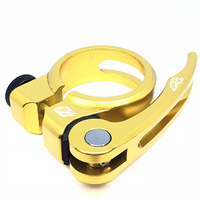 TNT Alloy Q/R Seat Post Clamp 31.8mm (Gold)