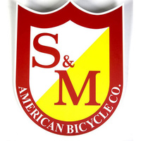 S&M Large Shield Sticker (each)