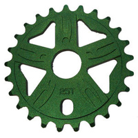 Tuf-Neck Ind.Lite XLT CNC 7mm Chainring 30T 1/8" Green (.095gms)