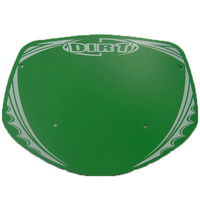 Dirt Design Number Plate Mini (Green)