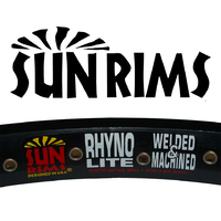 Sun Rhyno Lite XL 20 x 1.75 36H (406 x 29.5) Welded (All Black)