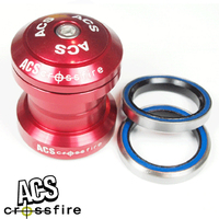 ACS Crossfire 1" Alloy Headset Sealed Bearing (Red)