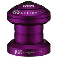 ACS Crossfire 1-1/8" Alloy Headset Sealed Bearing (Purple)