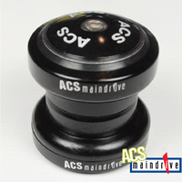 ACS Maindrive 1" Steel Headset Sealed Mech. Bearing (Black)