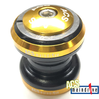 ACS Maindrive 1-1/8" Steel Headset Sealed Mech. Bearing (Gold)