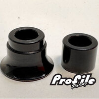 Profile MTB Rear Cone Adapter 142mm x 12mm (Black)