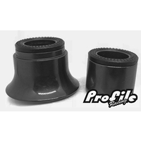 Profile MTB Rear Cone Adapter 142mm x 12mm 1-Speed (Black)