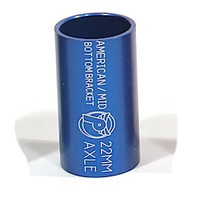 Profile 22mm Tube Spacer 68/73mm Mid (Blue)