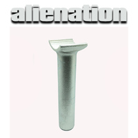 ALIENATION Midget Seat Post 25.4mm x 135mm (Silver)