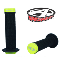 ANSWER Mini Lock-On Flanged Grips (Flo-Yellow)
