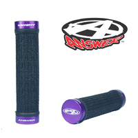 ANSWER Mini Lock-On Flangeless Grips (Purple)