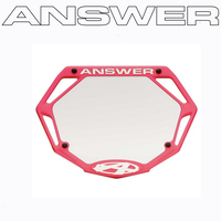 ANSWER Mini Number Plate (Pink)