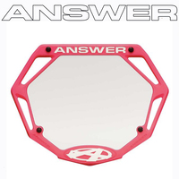 ANSWER PRO Number Plate (Pink)