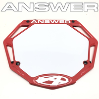 ANSWER PRO Number Plate (Red)