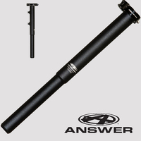 ANSWER Seat Post Extender Kit 22.2mm x 304mm (Black)