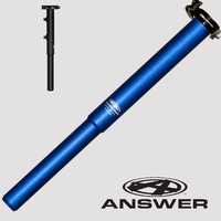 ANSWER Seat Post Extender Kit 22.2mm  x 304mm (Blue)