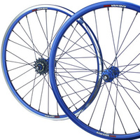ANSWER 20 x 1-1/8" Wheel Set (Blue)