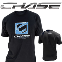 CHASE USA Team Tee Shirt (Black-Blue)
