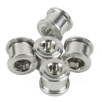 ELEVN Alloy Twin Allen Chainring Bolts 6.5mm x 4mm (Polished)