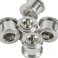 ELEVN Alloy Twin Allen Chainring Bolts 8.5mm x 4mm (Polished)