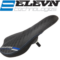 ELEVN Seat Pivotal Full Embossed Logo (Black Blue)