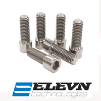 ELEVN Titanium Stem Bolt Kit Pro M8x22x1.25 (x6)