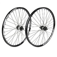 EXCESS XLC-1 24 x 1.50/1.75 Alloy Wheel Set 507x28 (Black-White)