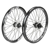 EXCESS XLC-3 20 x 1.50/1.75 Carbon Wheel Set 406x32 (Black-White)