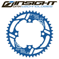 INSIGHT 4 Bolt Chainring 104mm bcd (Blue)