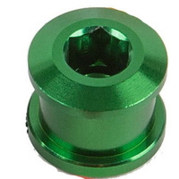 INSIGHT Alloy Chainring Bolts 6.5mm x 4mm (Green)