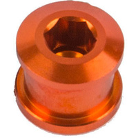 INSIGHT Alloy Chainring Bolts 6.5mm x 4mm (Orange)