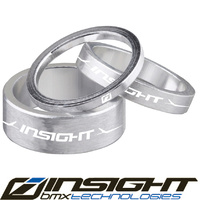 INSIGHT Head Set Spacers 1-1/8 Alloy 3, 5 & 10mm (Polished)