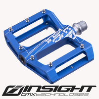 INSIGHT Mini Platform 9/16" Pedals (Blue)