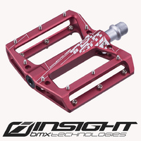 INSIGHT Pro Platform 9/16" Pedals (Red)