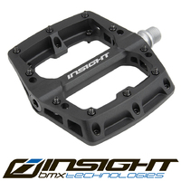INSIGHT Thermoplastic Platform 9/16" Pedals (Black)