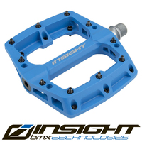 INSIGHT Thermoplastic Platform 9/16" Pedals (Blue)