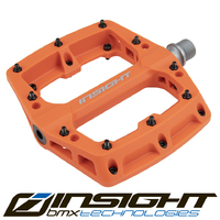 INSIGHT Thermoplastic Platform 9/16" Pedals (Orange)
