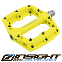 INSIGHT Thermoplastic Platform 9/16" Pedals (Yellow)