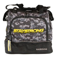 Staystrong Chevron Helmet-Kit Bag (Black-Grey Camo)