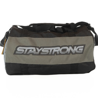 Staystrong Word Duffle Bag (Charcoal)
