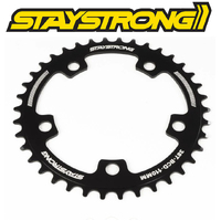 Staystrong 5 Bolt Axion Chainring 44T (Black)