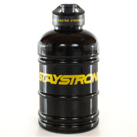 Staystrong Word Water 2.0ltr. Canister (Black)