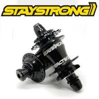 Staystrong Reactiv-2 Disc Hub Set 36H (Black) 20mm