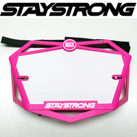 Staystrong Mini 3D Number Plate (Pink)